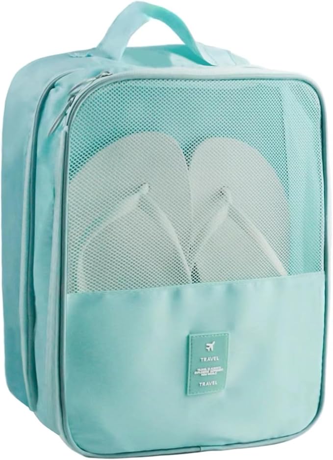Shoe Bags for Travel,Shoe Bag Holds 3 Pair of Shoes,Shoe Storage Pouch for Travel and Daily Use,Shoe Organizer Travel Essentials for Packing in Suitcase,Waterproof
