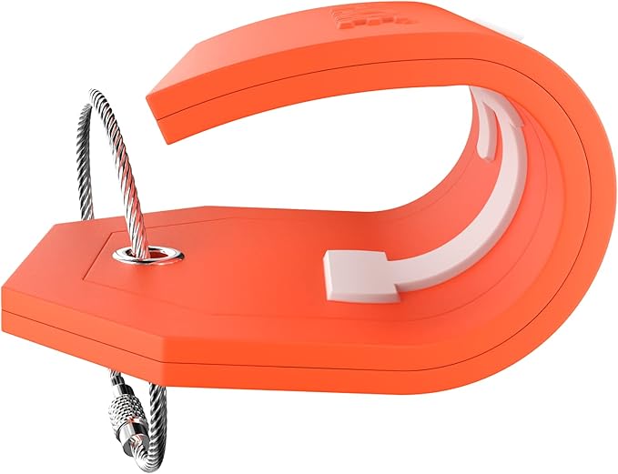 Shacke Initial Luggage Tag with Full Privacy Cover and Stainless Steel Loop – (Letter L)