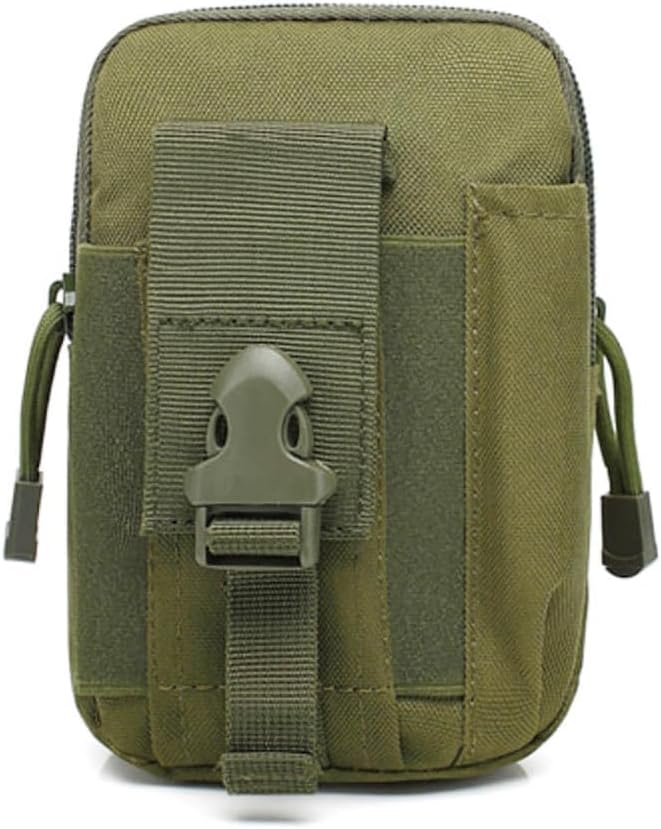 Tactical Molle Pouch, Universal EDC Waist Bag Belt Pouches, Outdoor Belt Bags Gear Tool Gadget Pocket with Cell Phone Holster