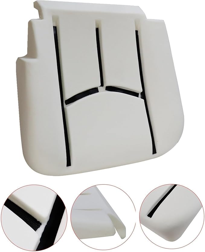 Driver Side Bottom Seat Foam Cushion Replacement Pad Compatible with Chevy Silverado Avalanche Tahoe GMC Sierra Cadillac Escalade 2003 2004 2005 2006 2007