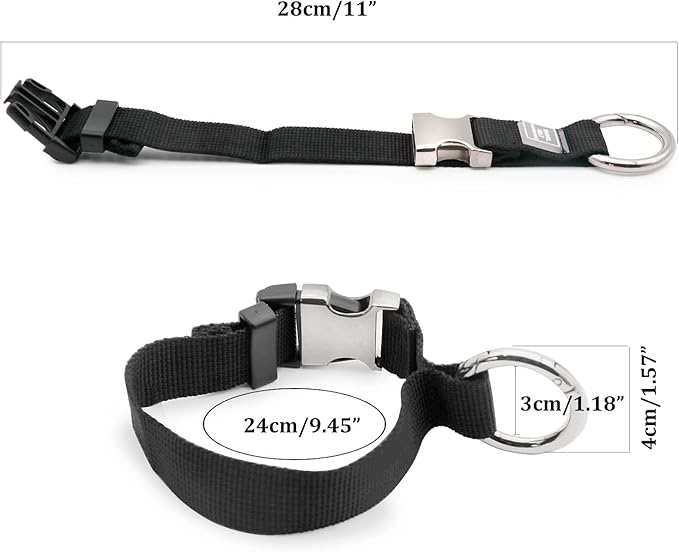 Add-A-Bag Luggage Strap Jacket Gripper, Luggage Straps Baggage Suitcase Belts Travel Accessories - Make Your Hands Free, Easy to Carry Your Extra Bags, Grey