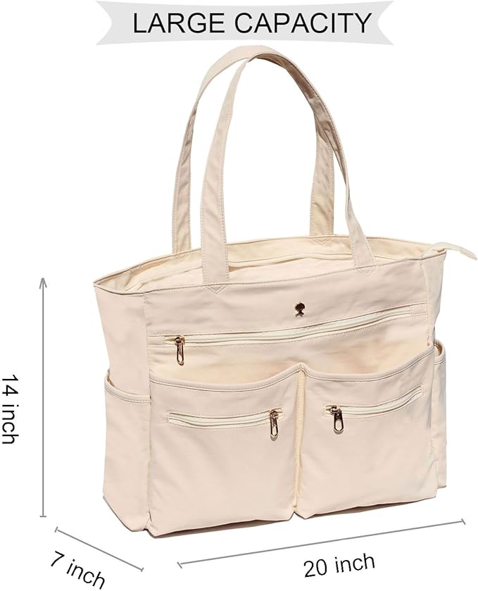 Weekender Bag Carry On Bag Overnight Tote Travel Duffle with 13 Pockets for Travel,Work，Gym,Beach,Teacher,Nurse