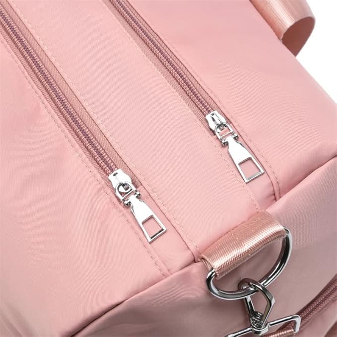 Men and Women's Travel Bag With Shoe Compartment Sports Tote Gym Bag Weekender Overnight Shoulder Bag Large