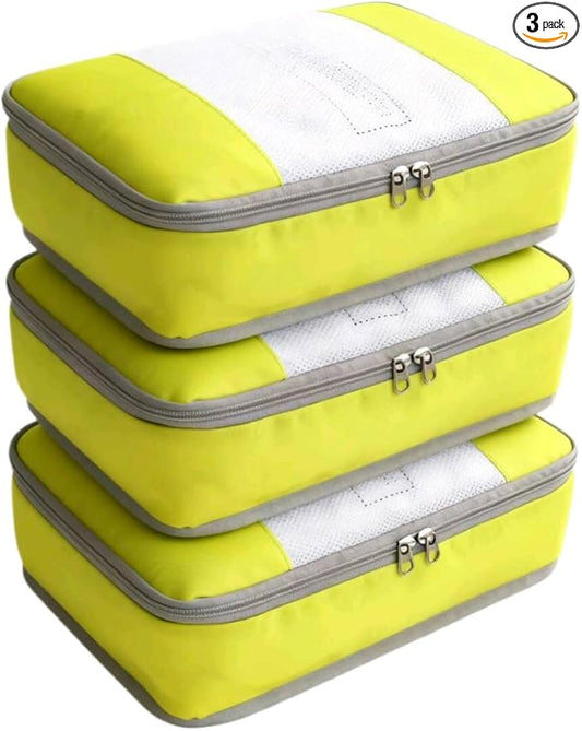 Packing Cubes for 28" Suitcase Travel Luggage Organizers - Travel Organizer Bags Luggage Clothes Accessories Storage Carry on Suitcase Packing Pouches Bag For Men Women Kids 1/4X3PACK