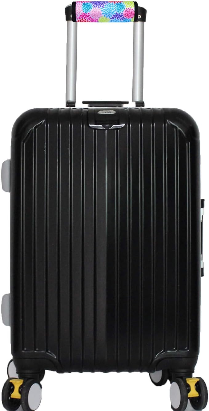 5 Pack Neoprene Luggage Handle Wraps for Suitcase Travel Luggage Tags/Identifiers/Marker/Grips