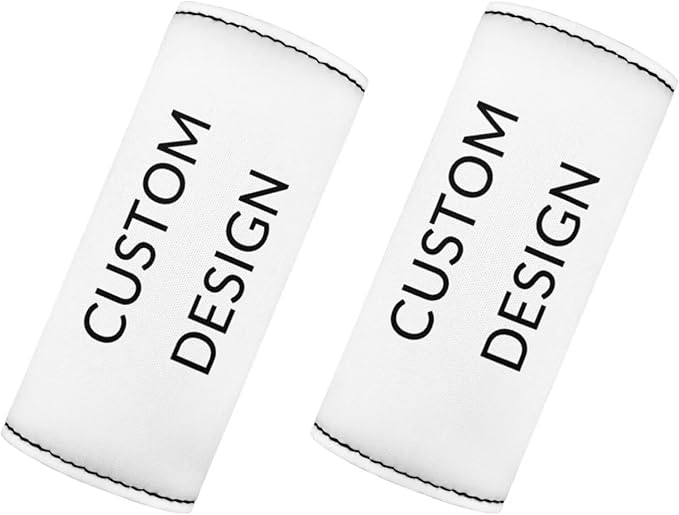 BIGCARJOB Custom Design Luggage Handle Wrap for Suitcase,2 Pcs Personalized Door Handle Protector Covers Luggage Handle Wraps Protection Cover for Women Men