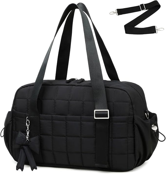 CAMTOP Gym Bag for Women, Lightweight Duffle Bag for Travel With Insulated Pocket and Wet Pocket, Small Carry On Bag for Dance Yoga Work