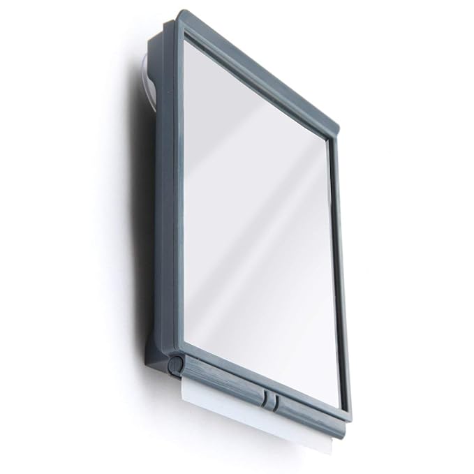 ToiletTree Products Fogless Shower Bathroom Mirror with Squeegee and Travel Bag