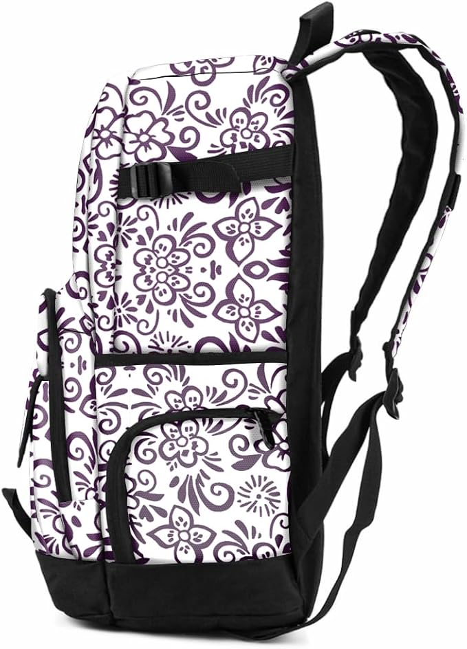 rickyh style School Backpack Travel Bag for Men & Women Lightweight College Back Pack with Laptop Compartmen
