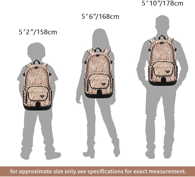 rickyh style School Backpack Travel Bag for Men & Women Lightweight College Back Pack with Laptop Compartmen