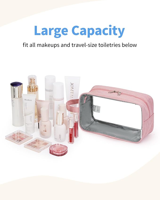 Narwey Travel Toiletry Bag for Women Traveling Dopp Kit Men Travel Bag for Toiletries Cosmetic Bag Makeup Bag Medicine Bag for Traveling