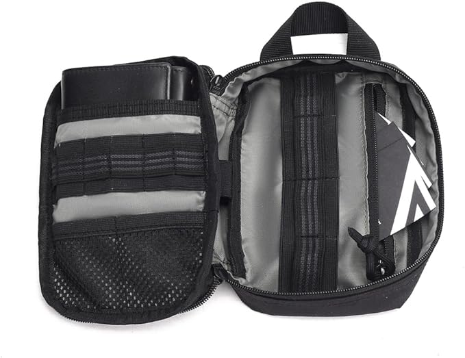 Multipurpose Zipper Pouch with Adjustable Strap - Compact Organizer for Daily Use, Travel, Office & School Supplies