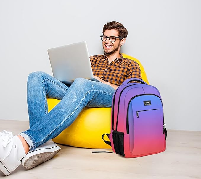 MATEIN Fashion Laptop Backpack 15.6 Inch, Anti Theft Slim Travel Backpack, Water Resistant Computer Bag for Men & Women