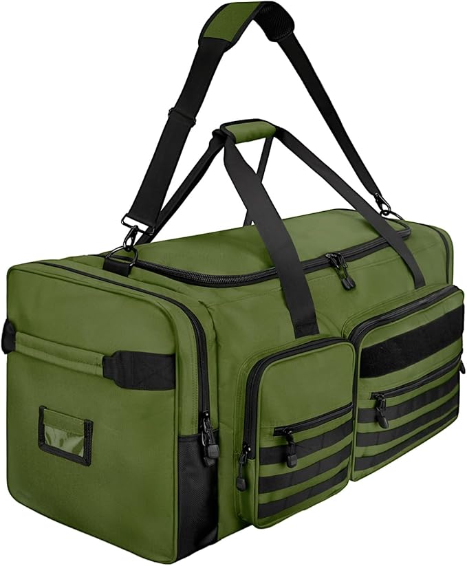 Goloni 130L Heavy Duty Large Duffle Equipment Bag,Catchers Gear Bag with Shoe Compartment,Baseball Duffle Bag