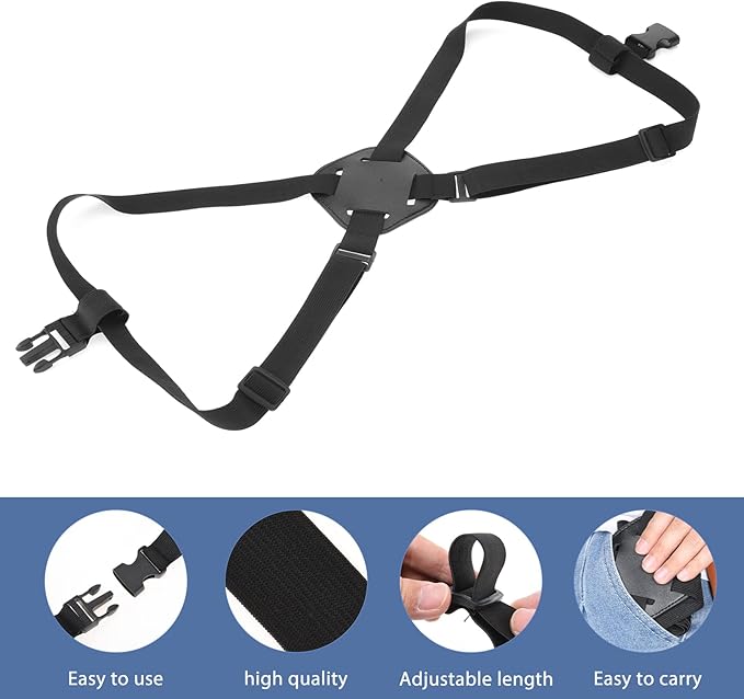 XINRUI 2 Pack Luggage Straps Bungees,Adjustable Suitcase Carry on Bag Handle Portable Tourister Travel Straps Belt Elastic Airport Travel Accessories with Buckles for Baggage Handbag