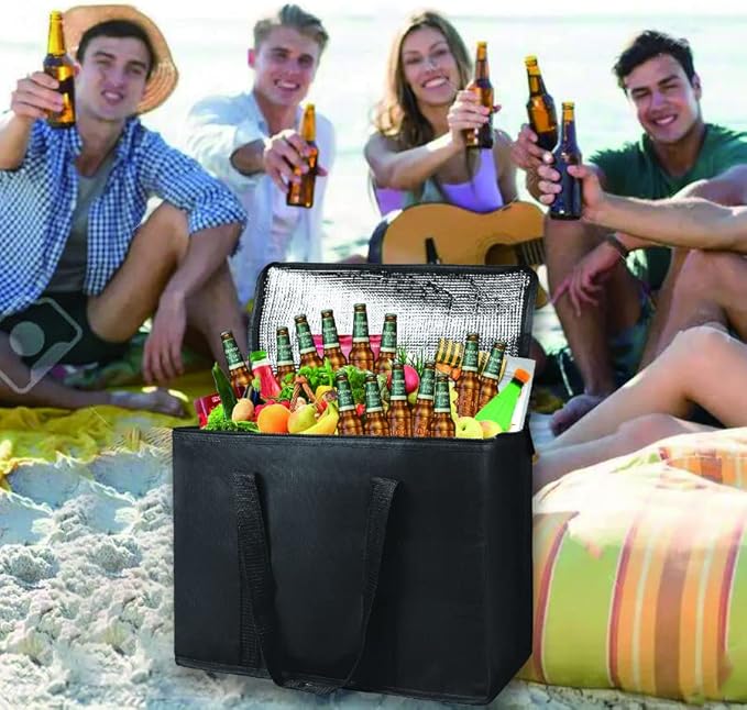 musbus Extra Insulated Food Delivery Bag Cooler Bags Keep Food Warm Catering Therma for doordash Catering cooler bags keep food warm catering therma catering shopper accessories hot XL