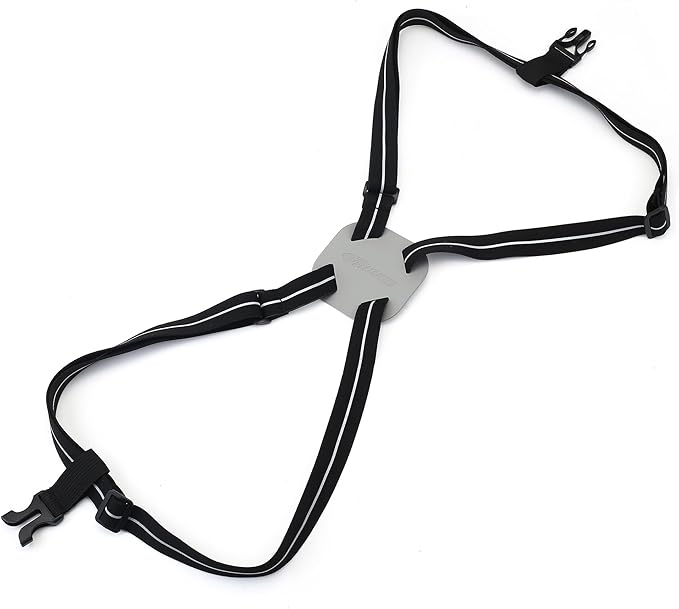 Luggage Straps Bag Bungees for Add a Bag Easy to Travel Suitcase Elastic Strap Belt (Gray, L)