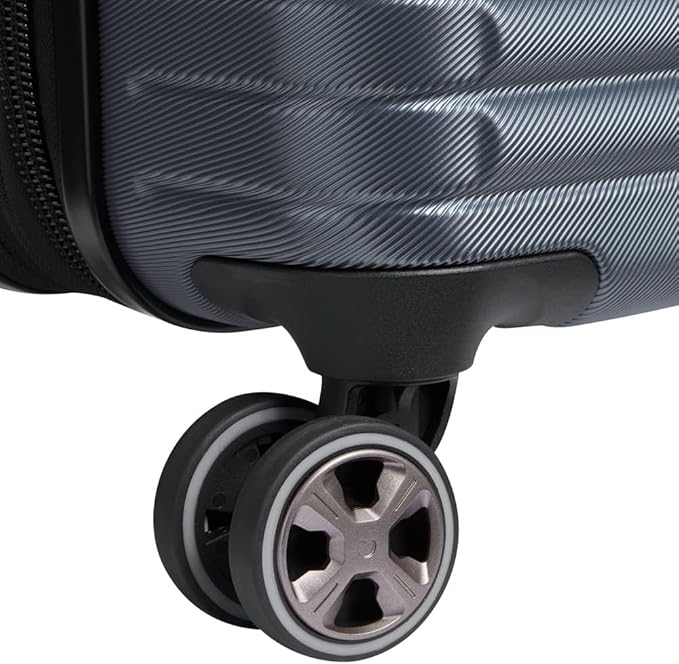 DELSEY PARIS Cruise 3.0 Hardside Expandable Luggage with Spinner Wheels, Graphite, Carry on 20 Inch
