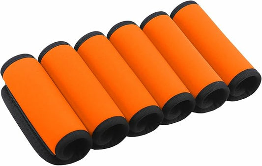 6 Pack Luggage Handle Wrap for Suitcase, Cute Cruise Luggage Tags Airplane/Flight Travel Accessories