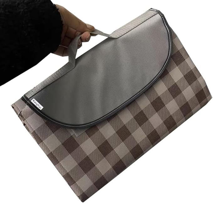 Picnic Beach Blanket, Picnic Mat 80x60in Waterproof Foldable, Family Mat, Portable Large Picnic Blankets for Travel, Hiking, Music Festival