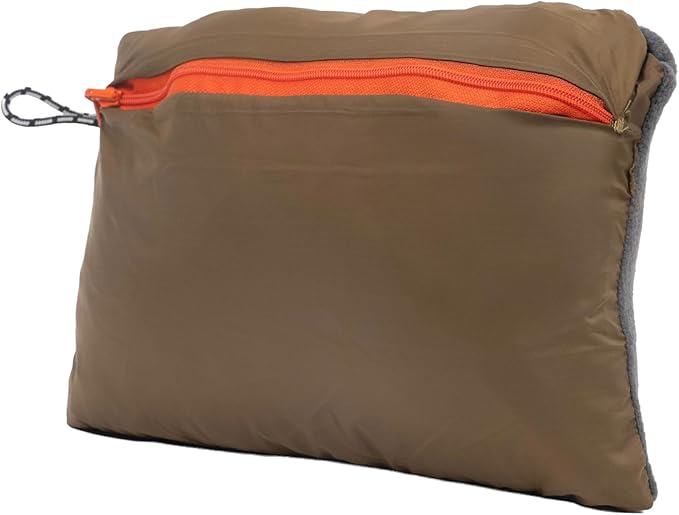 Gravel Layover Travel Blanket – Ultra-Light Compact Blanket for Camping and Outdoor Adventures - Down Alternative Portable Travel Blanket for Layovers & Road Trips (Desert Lake)