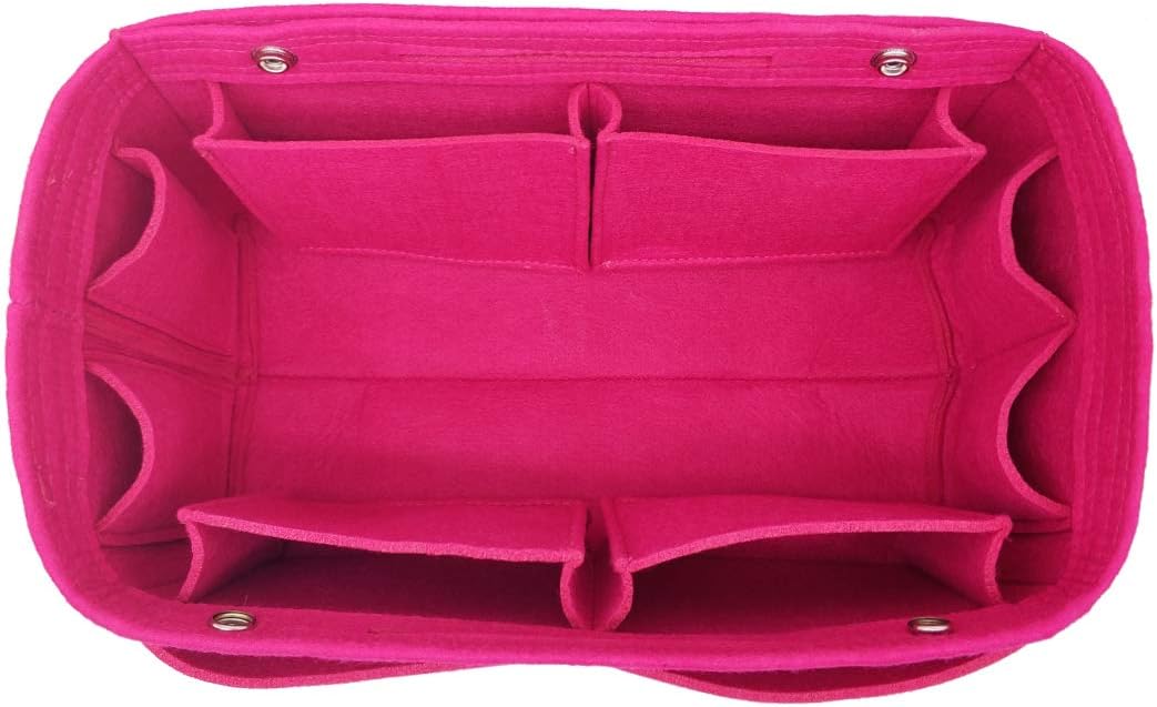 LEXSION Felt Purse Organizer Insert - Multi Pocket Bag in Bag Organizer Shaper