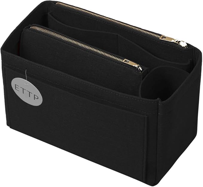 Purse Organizer, Felt Bag Organizer Insert Purse Organizer For LV Speedy, Neverfull, Tote, Handbag,Shaper 5 Sizes
