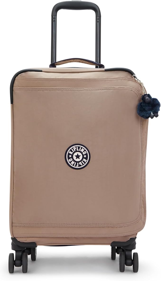 Kipling Women's Spontaneous Small Softside Spinner Wheel Luggage, Integrated TSA Accepted Lock