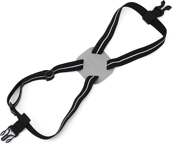 Luggage Straps Bag Bungee, Luggage Straps Suitcase Adjustable Belt, Add a Bag Easy to Travel Suitcase Elastic Strap Belt with Reflective Material (Gray)