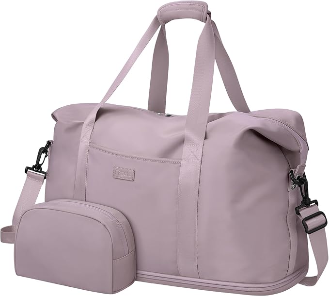 Expandable Travel Duffle Bags Weekender Overnight Bags for Women Men Hospital Bag for Women Labor Delivery with Toiletry Bag Waterproof