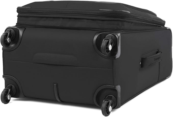 Travelpro Maxlite 5 Softside Expandable Luggage with 4 Spinner Wheels, Lightweight Suitcase, Men and Women, Black, 2-Piece Set (21/25)