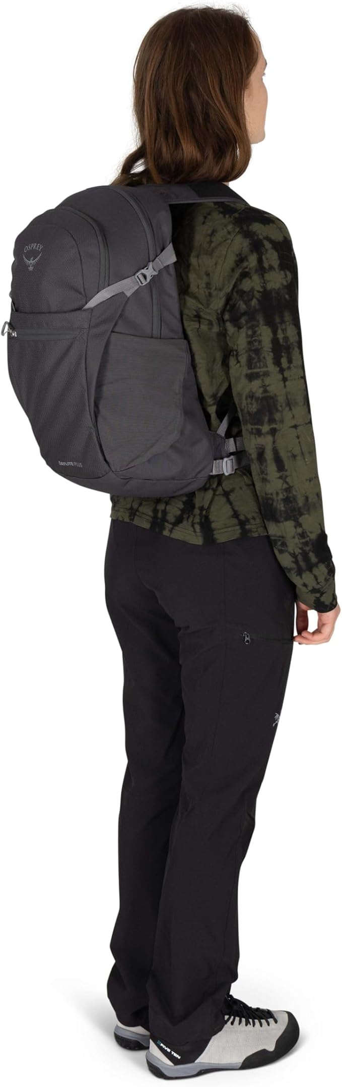 Osprey Daylite Plus Commuter Backpack - Lightweight, Everyday Pack with Laptop Sleeve and Water Bottle Pockets - Ideal for Campus, Work, and Travel with Versatile Storage, Cascade Blue/Latte Brown