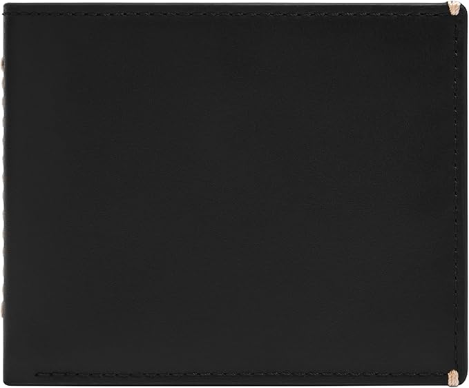 Fossil Men's Everett Leather Bifold with Flip ID Wallet