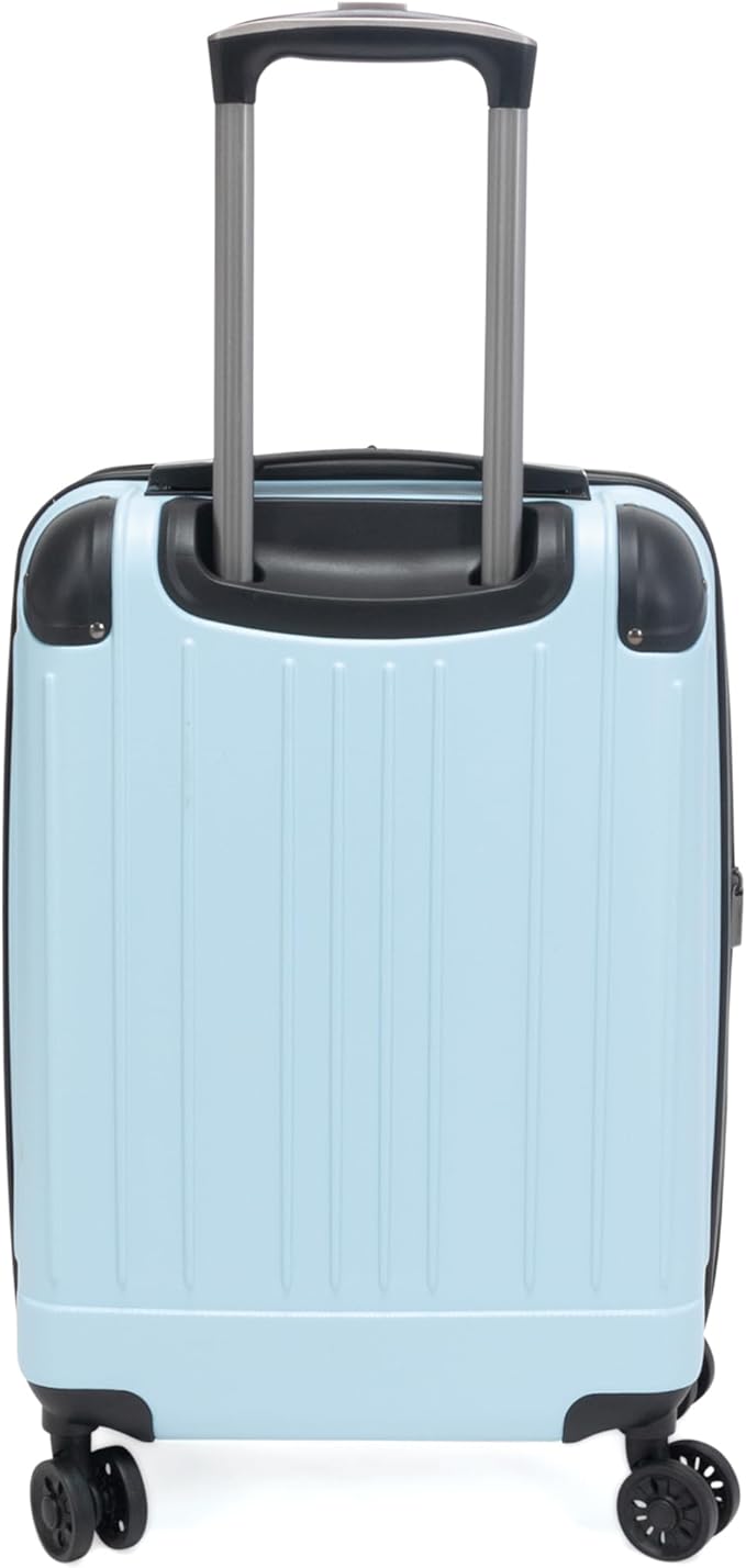 Kenneth Cole Reaction Flying Axis 20" Hardside Expandable 8-Wheel Spinner Carry-On Suitcase, Dream Blue