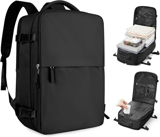 coofay Vacuum Backpack Travel with Pump Airbag Travel Backpack with Vacuum System Mochila de Viaje Compresion al Vacio Easyvacpack Vacpack Backpacks for Traveling Carry on Luggage