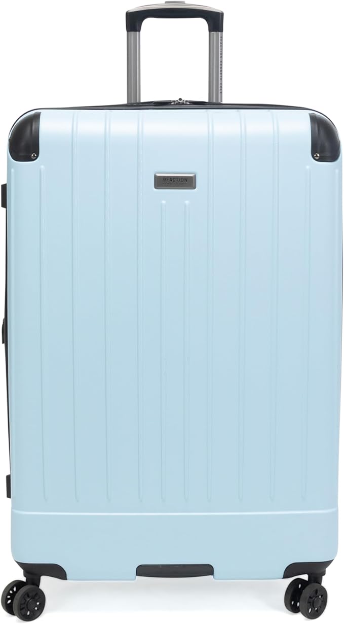 Kenneth Cole Reaction Flying Axis 28" Hardside Expandable 8-Wheel Spinner Check-Size Luggage, Dream Blue