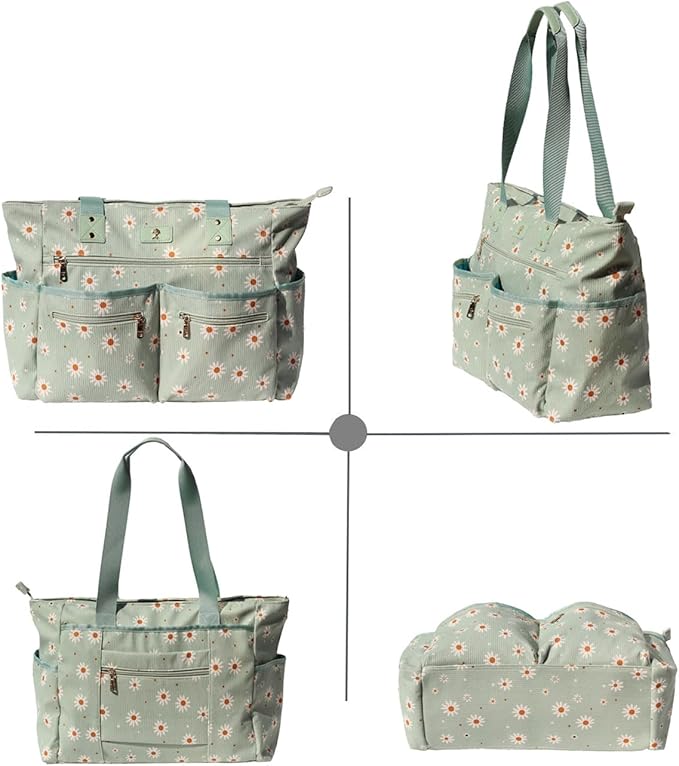 Weekender Bag Carry On Bag Overnight Tote Travel Duffle with 13 Pockets for Travel,Work，Gym,Beach,Teacher,Nurse