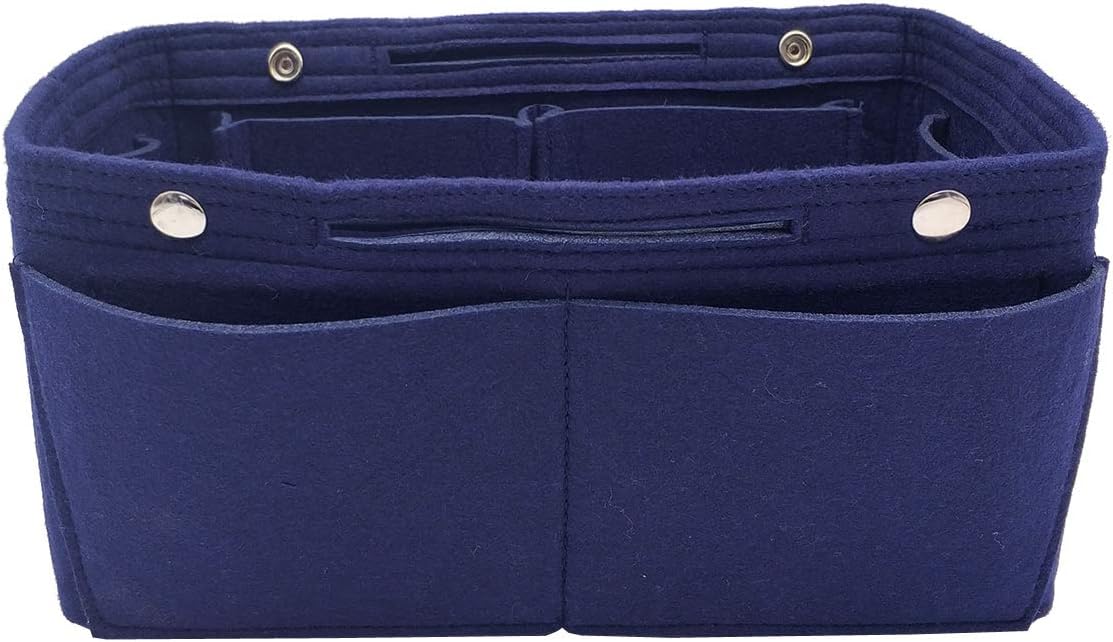 LEXSION Felt Purse Organizer Insert - Multi Pocket Bag in Bag Organizer Shaper
