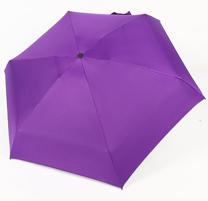 GAOYAING Small Mini Umbrella with Case Light Compact Design Perfect for Travel Lightweight Portable Parasol Outdoor Sun&Rain Umbrellas 34 Inches