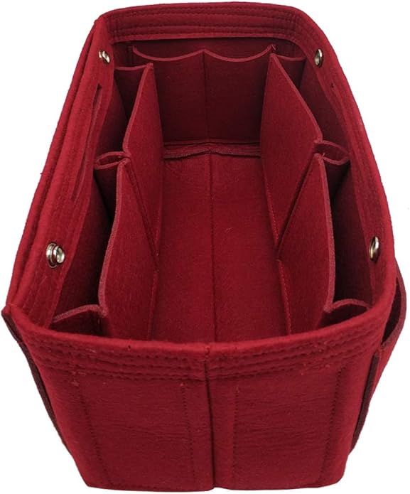 LEXSION Felt Purse Organizer Insert - Multi Pocket Bag in Bag Organizer Shaper
