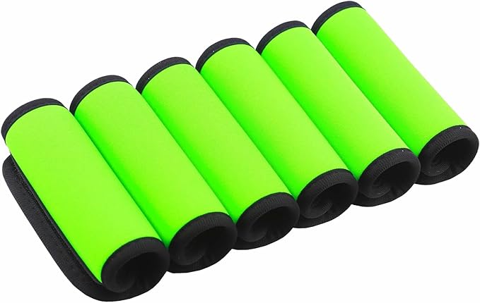 6 Pack Luggage Handle Wrap for Suitcase, Cute Cruise Luggage Tags Airplane/Flight Travel Accessories