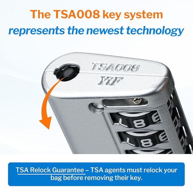 Forge TSA Approved Luggage Locks 4 Digit Combination TSA Travel Locks with TSA008, Open Alert Indicator, Zinc Alloy Body for Luggage, Suitcase, Backpack, and More.4 Colors 4 Locks with Pink.