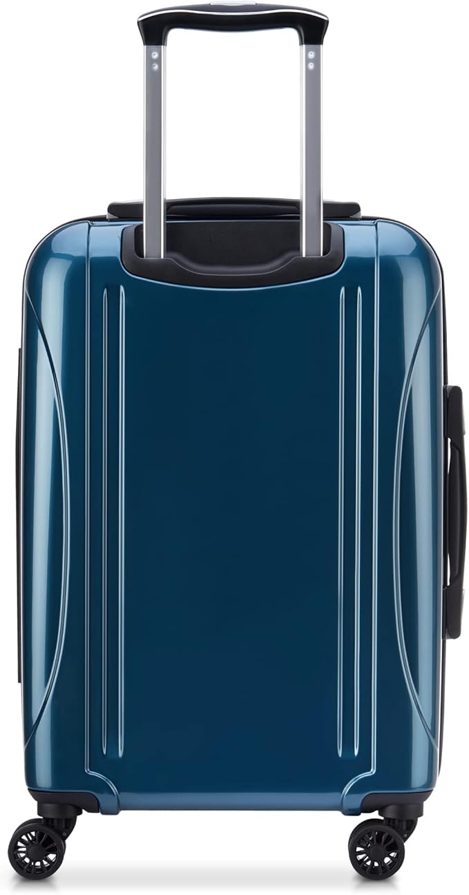 DELSEY PARIS Helium Aero Hardside Expandable Luggage with Spinner Wheels, Teal, Carry-On Plus 21 Inch