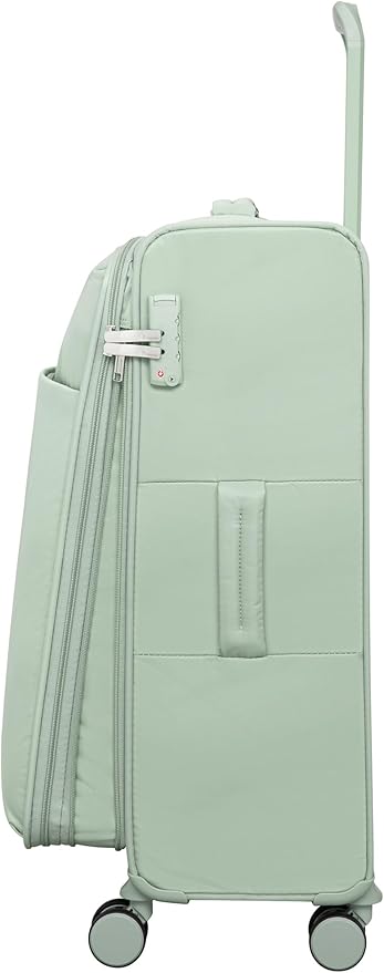 It Luggage Lustrous Luxe 32" Softside Checked 8 Wheel Spinner, Desert Sage