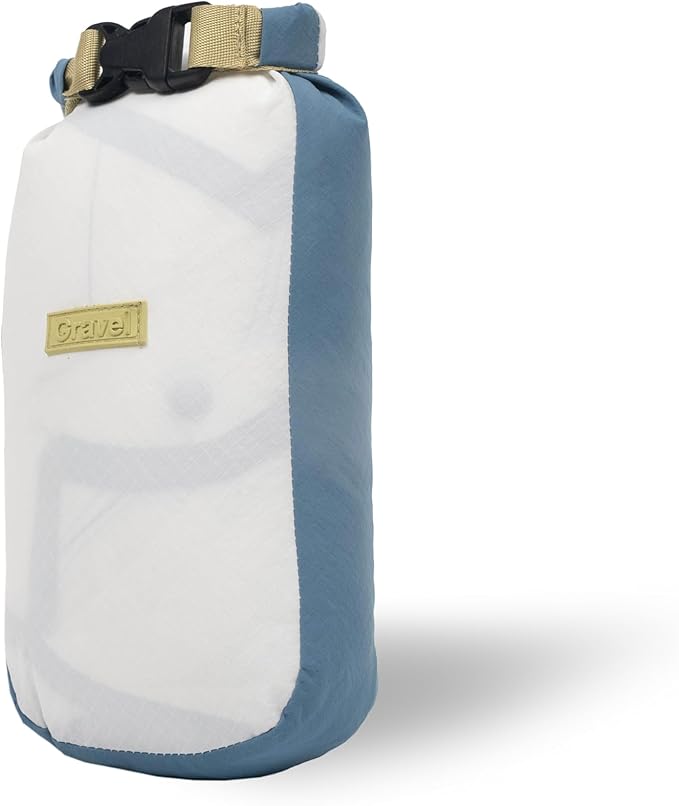 Gravel Layover Travel Blanket – Ultra-Light Compact Blanket for Camping and Outdoor Adventures - Down Alternative Portable Travel Blanket for Layovers & Road Trips (Polar)