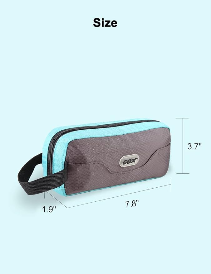 GOX Travel Toiletry Bag Dopp Kit Case for Men Multifunction Packing Organizer Pouch