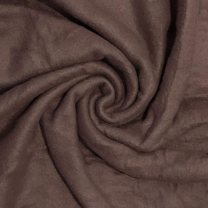 50x60 Throw Blankets, Ultra Soft Hypoallergenic Fleece Fall Throw Blanket for Livingroom, Couch, Chair, Bed, Brown