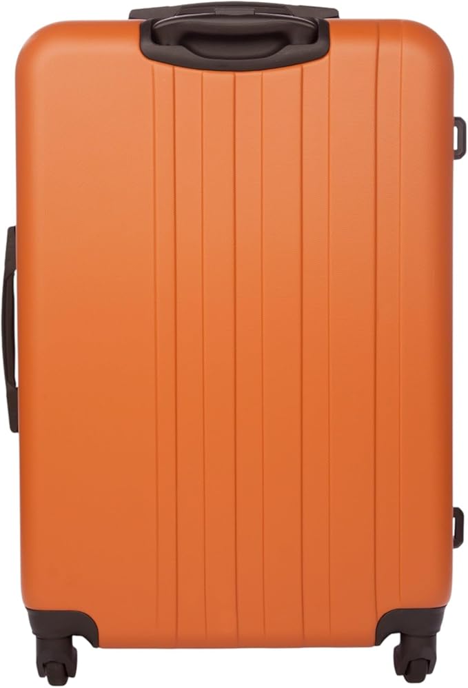 Eddie Bauer Flatiron Check-In 28" Luggage | Hardside | Spinner Wheels | Expandable | Lightweight | Travel Essentials - Paprika