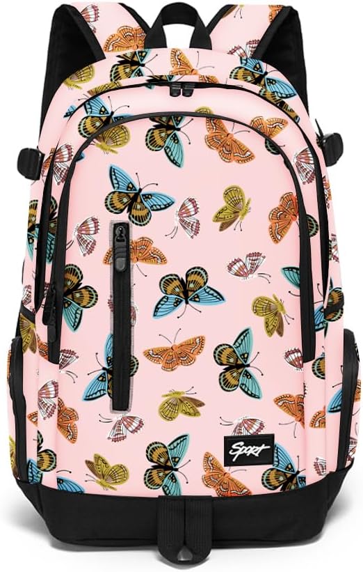 rickyh style School Backpack Travel Bag for Men & Women Lightweight College Back Pack with Laptop Compartmen
