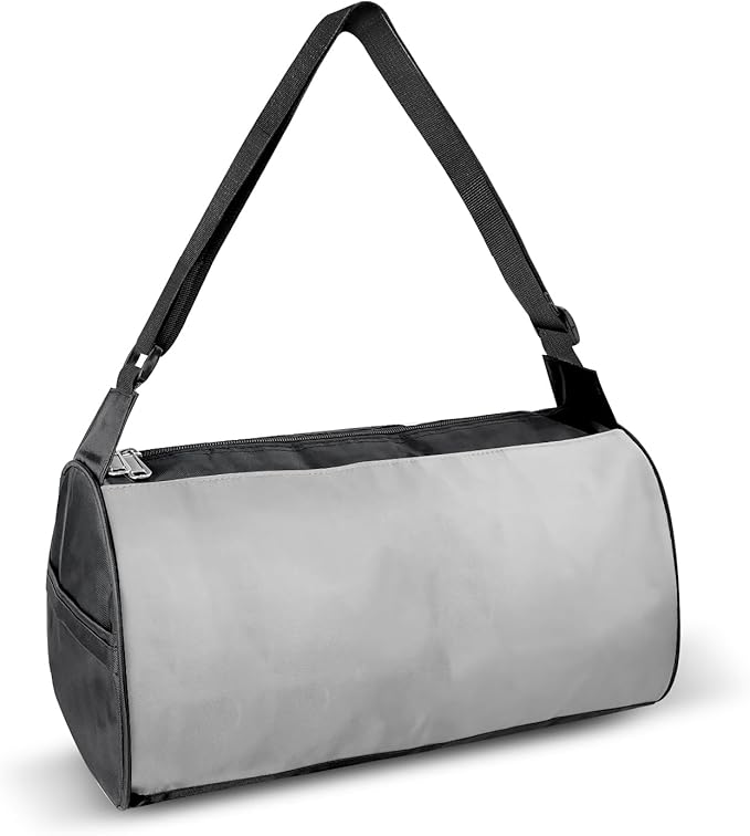 C&F BOGMOST Small Travel Duffel Bag Foldable Waterproof Gym Bag for Gym Beach Swim Bag Men Women Duffle Bag Lightweight Oxford Cloth Sports Bag-Grey